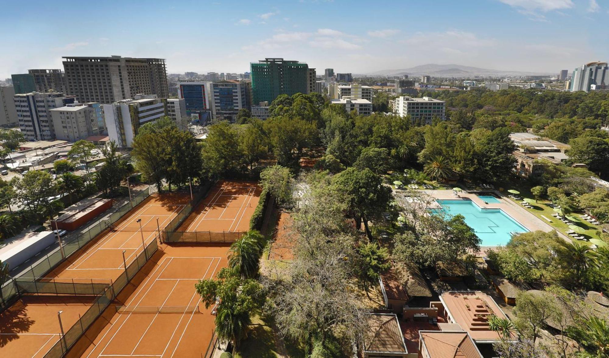 Hilton Addis Ababa Hotell Exteriör bild
